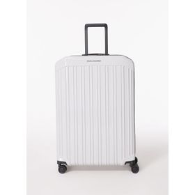 Piquadro BV4428PQLS2 Gri Büyük Boy Çekçekli Sert Unisex Valiz
