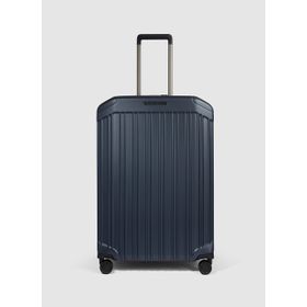Piquadro BV6393PQL Lacivert Orta Boy Çekçekli Sert Unisex Valiz