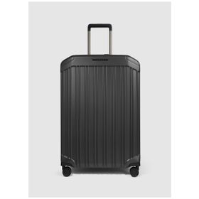 Piquadro BV6394PQL Siyah Büyük Boy Çekçekli Sert Unisex Valiz