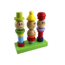 Piramigo Kule Komik Yüzler Karakter Kümeleri Character Phiz Set Of Tower Ahşap Oyuncak