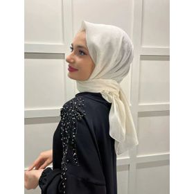 Piramit 00797 Krem Kına Düğün Özel Günler İçin Abiye Şal