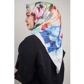 Piramit Desen-57 Renk-11 Luxer Desenli Rayon Eşarp
