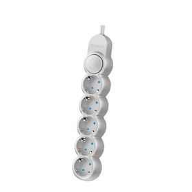 Piranha 3394 2500 W Termal Akım Korumalı 5'li Priz
