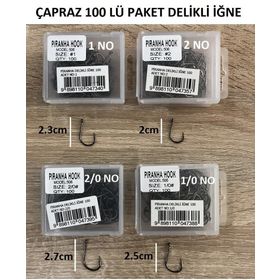Piranha 506 100'lü Delikli İğne