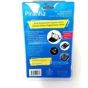 Piranha 5412 3D Siyah Kaydırmaz Telefon Tutucu