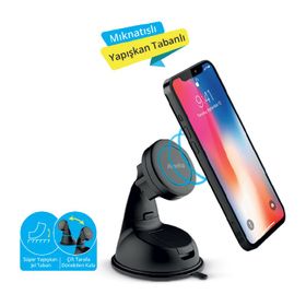 Piranha 5419W Mıknatıslı Telefon Tutucu