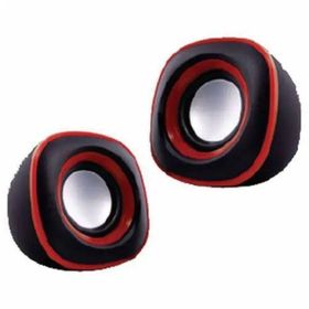 Piranha 5614 Kırmızı Stereo Hoparlör