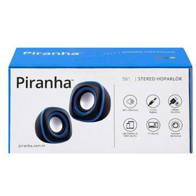 Piranha 5614 Mavi Stereo Hoparlör