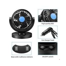 Piranha 5715 Araç İçi Mini Fan Oto Vantilatör