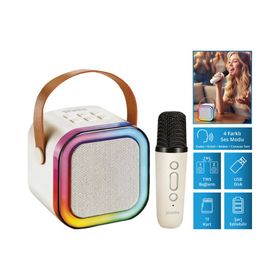 Piranha 7857 Mikforonlu Karaoke Bluetooth Hoparlör