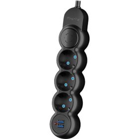 Piranha Akım Korumalı 2 USB Uzatma Kablosu