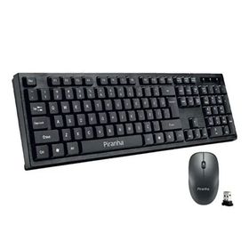 Piranha Kablosuz Klavye Mouse Seti