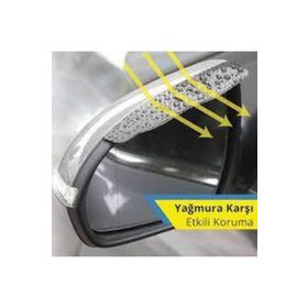 Piranha Oto Yan Ayna Yağmur Koruyucu