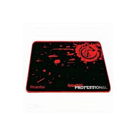 Piranha Siyah Kırmızı 30x25 cm Mouse Pad