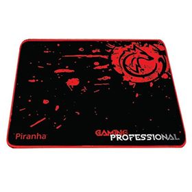 Piranha Siyah Kırmızı 30x25 cm Mouse Pad