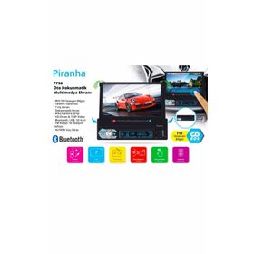 Piranha Titan C Type 7796 7 İnch Ekranlı Oto Teyp