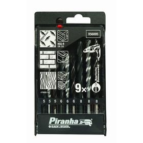 Piranha X56005 Karışık Matkap Ucu Seti