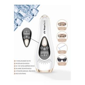 PiranTech BHRL-10 Beyaz IPL Epilasyon Cihazı