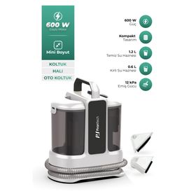 PiranTech KT-703 Beyaz Koltuk ve Halı Yıkama Makinesi