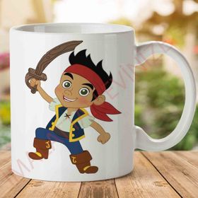 Pirate Transparent Baskılı Kupa Bardak