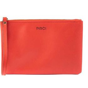 Pirci Deri Pouch Nar Çiçeği Kadın Cüzdan