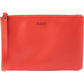 Pirci Deri Pouch Nar Çiçeği Kadın Cüzdan