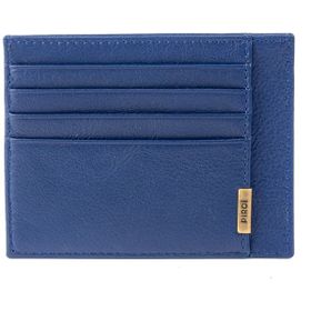 Pirci Handy X Çift Taraflı Deri Mavi Kredi Kartlık