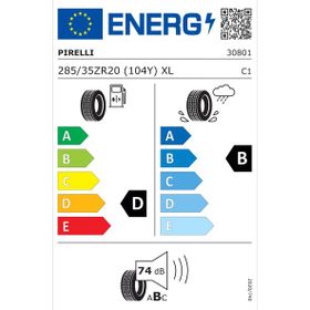 Pirelli 285/35 R20 104Y XL P-Zero PZ4 SC Yaz Lastiği 2024