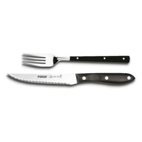 Pirge 12 cm Biftek Bıçağı Çatal Seti