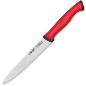 Pirge 34048 Sivri Duo 12 cm Kırmızı Sebze Bıçağı