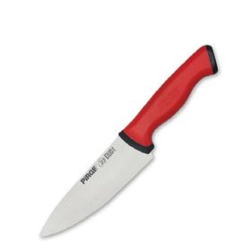 Pirge 34159 Duo 16 CM Kırmızı Şef Bıçağı