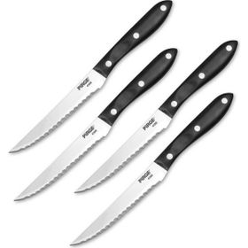 Pirge 35107 4 Parça Steak Bıçağı Pom Aile Seti