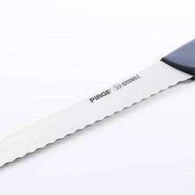 Pirge 37009 Gastro Gri 22.5 cm Geniş Pro Ekmek Bıçağı