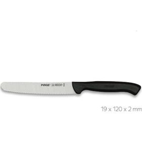 Pirge 38046 Ecco Siyah 12 cm Domates Bıçağı