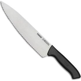 Pirge 38261 21 cm Siyah Ecco Dişli Şef Bıçağı