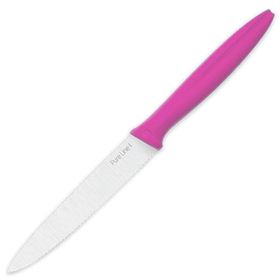 Pirge 46004 Purline Dişli Sivri Pembe Sebze Bıçağı