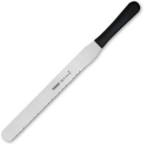 Pirge 71192 Dişli 30 cm Siyah Creme Pasta Bıçağı