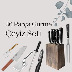 Pirge Çeyizlik Gurme – 36 Parça Bıçak Seti