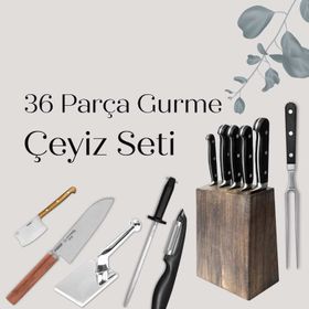 Pirge Çeyizlik Gurme – 36 Parça Bıçak Seti