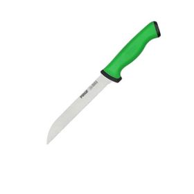 Pirge Duo 34024 17 cm Yeşil Ekmek Bıçağı