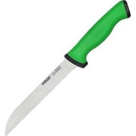 Pirge Duo 34024 17 cm Yeşil Ekmek Bıçağı