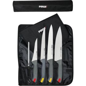 Pirge Gastro 35198 5'li Çantalı Bıçak Seti