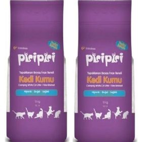 Pisipisi 2x10 Kg Eczacıbaşı Kalın Taneli Bentonit Pudra Kokulu Kedi Kumu