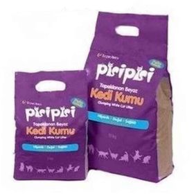 Pisipisi Bentonit Topaklanan İnce Taneli 10 kg Kedi Kumu