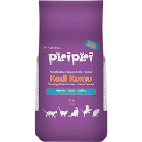 Pisipisi Eczacıbaşı Pudra Kolulu Kalın Taneli 10 kg Kedi Kumu