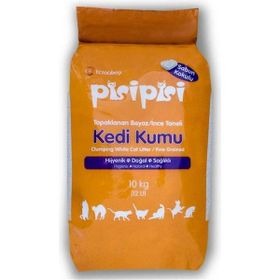 Pisipisi Sabun Kokulu Kalın Taneli Topaklanan 10 kg Kedi Kumu