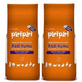 Pisipisi Sabunlu 2x10 kg İnce Kedi Kumu