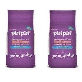 Pisipisi Topaklaşan Bentonit İnce 2x10 kg Kedi Kumu