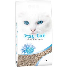 PisyCat 5 kg Doğal Çam Ağacı Kedi Kumu
