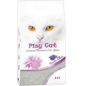 PisyCat Lavantalı Tozsuz Topaklaşan İnce 5 lt Kedi Kumu